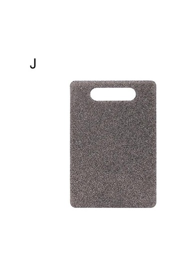 İmitasyon Mermer Sebze Mutfak Kesme Tahtası Meyve Bloğu Doğrama Kaymaz J