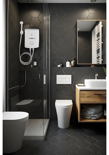 Arnell 7500 W Elektirikli Ani Su Isıtıcısı Banyo Ve Mutfak Şofbeni