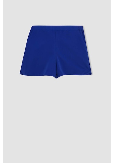 DeFacto Regular Fit Deniz Şortu-Fall in Love T5639AZ24SMBE114 Mavi DeFacto Regular Fit Deniz Şortu-Fall in Love T5639AZ24SMBE114 Mavi