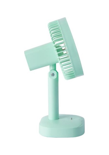 Everest Efn-510 Yeşil- Sarı 1200mah 5 İnç 3 Hız Kademeli Dönebilen Masaüstü Usb Fan 1 Adet