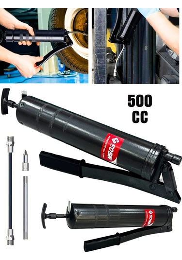 Rowermax Sosin Yüksek Basınçlı Gres Yağ Pompası 500 Cc Gres Tabancası