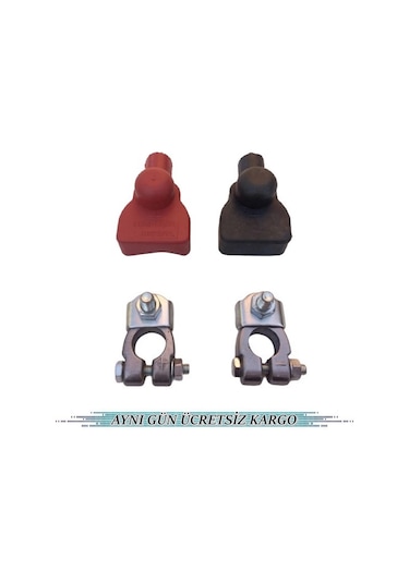 264 Gr 1 Takım Kurşun Akü Kutup Başı Otomotiv-marin Kapaklı