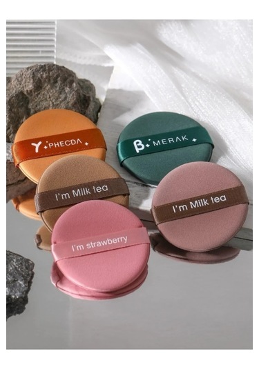 Muggio Parmak Makyaj Pudra Süngeri 5'li