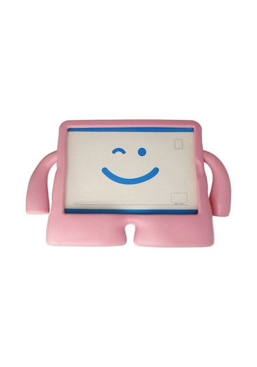 Apple Uyumlu iPad Pro 13 2024 Karakter Tablet Silikon - Açık Pembe Kılıf