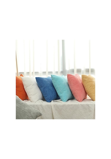 Siyah Ezilmiş Kadife Kadife Yastık Kılıfları 50cm/45cm/40cm/30cm Çekyat Kare Dekor Yastıklar 50x50cm