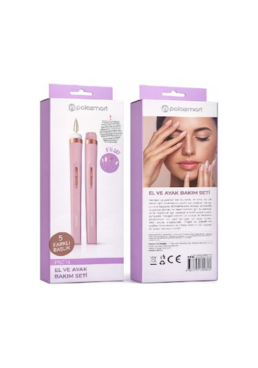 Polosmart Manikür & Pedikür Set Rose Gold Psc 16