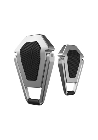 Butu R-just 1 Çift Kalkan Şekli Katlanabilir Dizüstü Masaüstü Tutucu Yükseltici Alüminyum Alaşımlı Dizüstü Standı