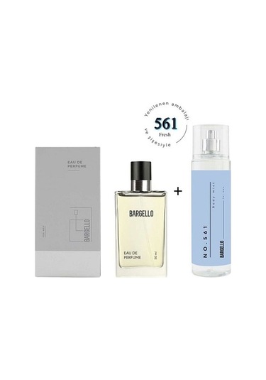 Bargello 561 Erkek Parfüm EDP 50 ML Fresh / Body Mist No:561 Erkek Edt 210 Diğer