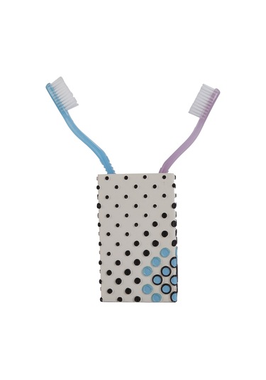 DİŞ FIRÇALIK VE MACUNLUK PUANLI POLİRESİN 6X6X10CM 200ML Diğer