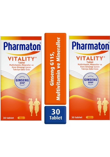 Pharmaton Vitality 2 x 30 Tablet