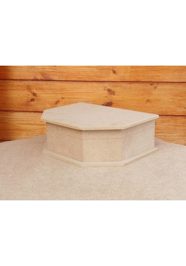 Ham Ahşap Kutu 8 x 24 x 18.5 CM