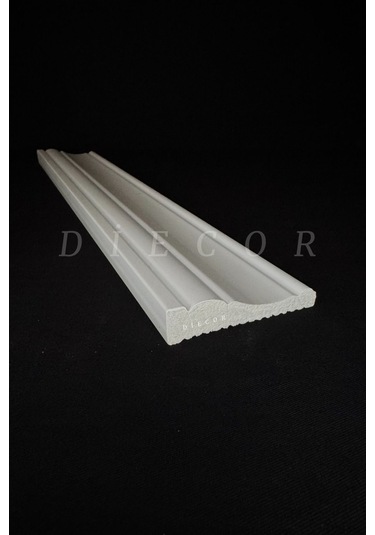 Diecor Dekoratif Boyanabilir 1 Adet 7 Cm Polistren Duvar Çıtası Beyaz 70 X 14 Model:xa237