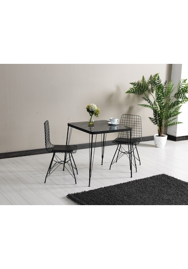 Zümra 70*70 İKİ KİŞİLİK  MUTFAK BALKON BAHÇE KAFE MASA TAKIIMI