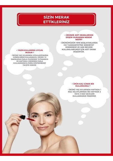 the fair. AHABHA Peel Bright Cilt Serumu %4 AHA+ %0.5 BHA 30 ML