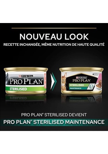 Proplan Ton Balıklı Ve Somonlu Kısırlaştırılmış Kedi Konservesi 85 Gr