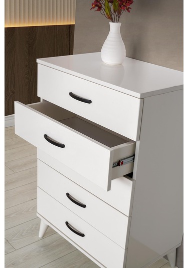 Kumsal 5 Çekmeceli Şifonyer 70x46x105cm 001