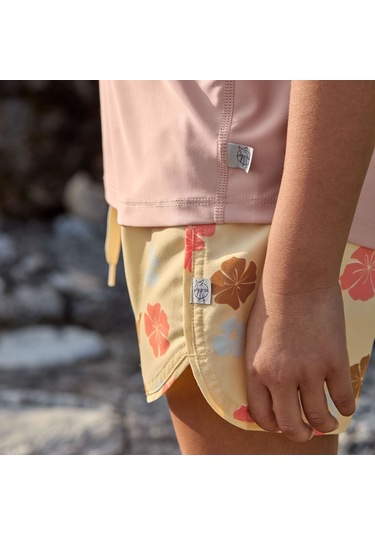 Lassig Flowers Uv Korumalı Mayo Şort Vanilla
