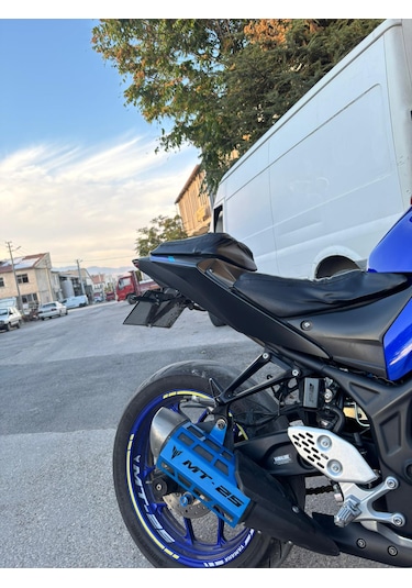 Yamaha Mt-25 Egzoz Koruması Mavi