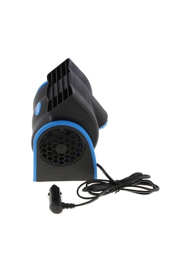 Xindoker Oto İçin Yapay Zeka Kontrollü Hava Soğutucu - Sessiz Çalışma, Hız Ayarlı, 12v Turbofan Mavi, İngilizce Arayüz