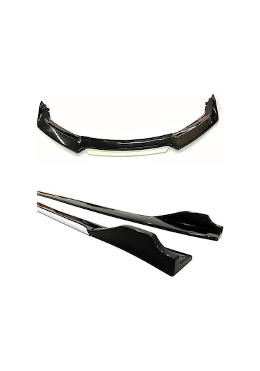 Fiesta Beyaz Şeritli Renkli Ön Lip Ve Yan Marşpiyel Seti 2013-2017