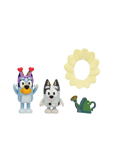 Bluey 2'li Figür Aksesuarlı Set - Bahar Temalı