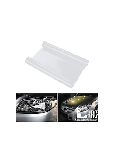 Ultra Clear Şeffaf Far Folyosu 25cm X 5m Kendinden Yapışkanlı