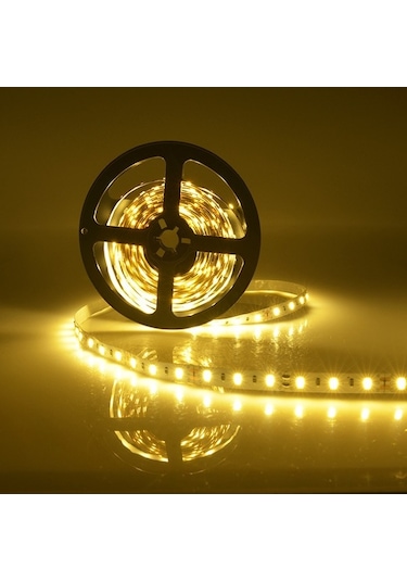 Maoyaya Su Geçirmez Mutfak Led Şerit, 1m Pil Kutusu, Sıcak Beyaz Işık Beyaz