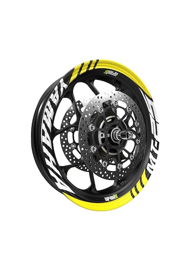 Yamaha Mt-25 Jant Şeridi Sarı