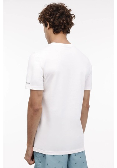 Lumberjack Erkek T Shirt 11ds1025 5fx Ekru Ekru