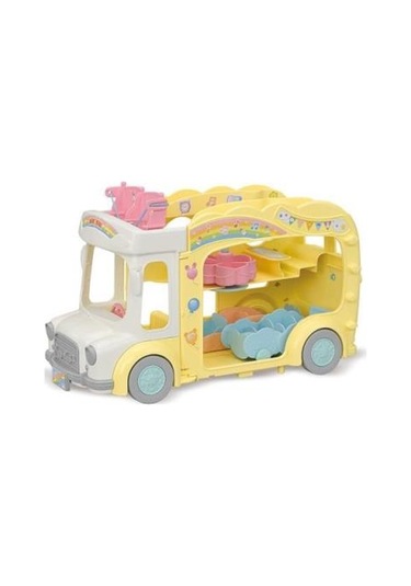 Adore Oyuncak Sylvanian Families Gökkuşağı Anaokulu Otobüsü 5744 Hayvanlar