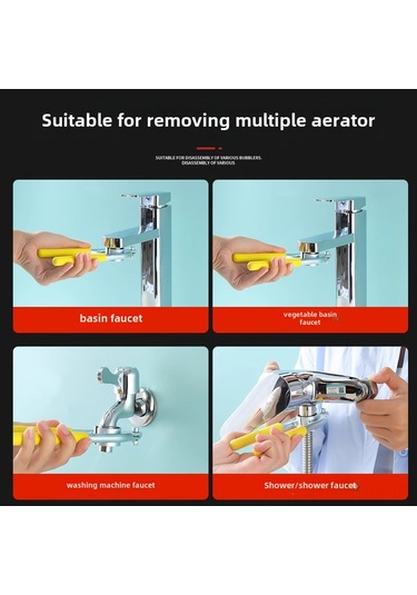 Yuntech01 Mutfak Ve Banyo Fişyası Açma Aracı - Filtre Ağını Ve Su Çıkışını Kolay Çıkarmak İçin Dayanıklı Anahtar Tipi Takım Diğer