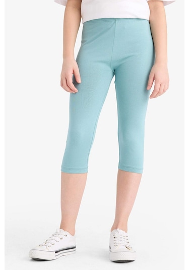 Defacto Kız Çocuk Midi Tayt B5656a825smgn1209 Yeşil