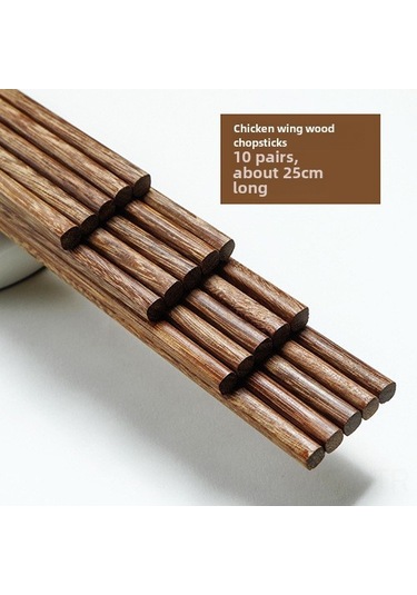 Youmex Aile İçin Doğal Ahşap Çubuklar - 10 Adet, Sıcak Dayanıklı, Boyasız Ve Müslüksüz, Sağlıklı Yemek Uygunluğu Diğer