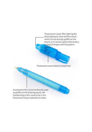 Mufunye Parlayan Harika Çizim Tahtası Çok Renkli