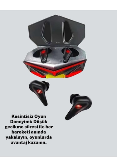 Kablosuz Gaming Kulaklık Gürültü Önleyici Mikrofonlu