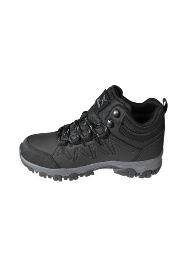 Kinetix Unisex 36-40 Siyah Outdoor Bilekli Bağcıklı Bot 001