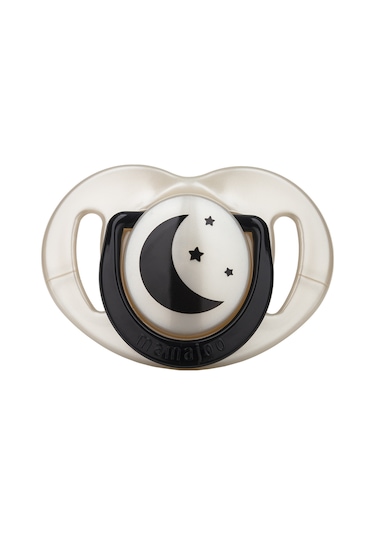 Mamajoo 6+ Ay Black & Pearl Gece Emzik 2'li Siyah