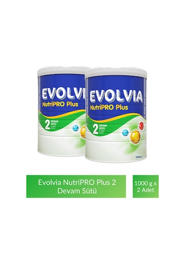 Evolvia Nutripro Plus 2 Devam Sütü 1000 Gr X 2 Adet