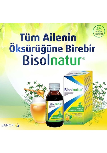Bisolnatur Bitkisel Şurubu 128 Gr 2 Adet