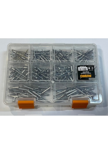 200 ADET 3 MM 4 MM POP PERÇİN SETİ