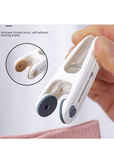 Springsun Ev İçin Plastik Rüzgar Direnciyle Kıyafet-corap-patlama Kurutma Klembi, İz Vermeyen Tasarım, 12 Adet Mor Paket Diğer