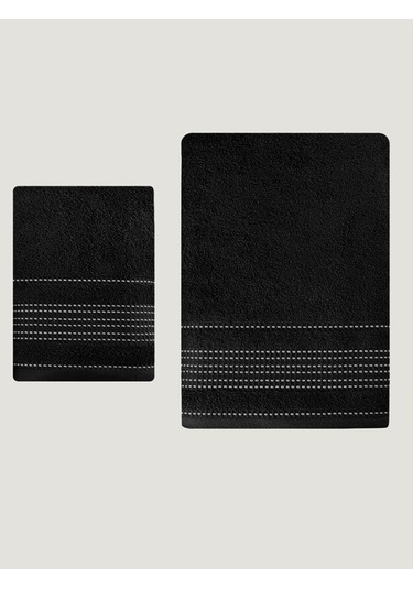 Ladın Pamuk Havlu Takımı 50x90 Yeşil