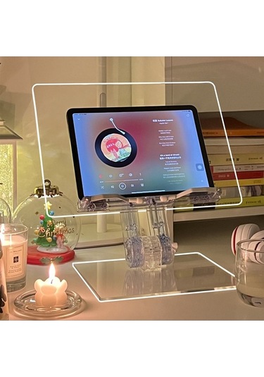 Ebitda Akrilik Şeffaf Kitap Ve Tablet Blogger Standı - Sanbuyos