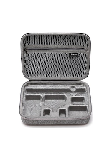 Bkano Djı Osmo Action 4/5 Pro Set Saklama Çantası Organizatör Kılıfı Sert Kılıf Çanta Gri