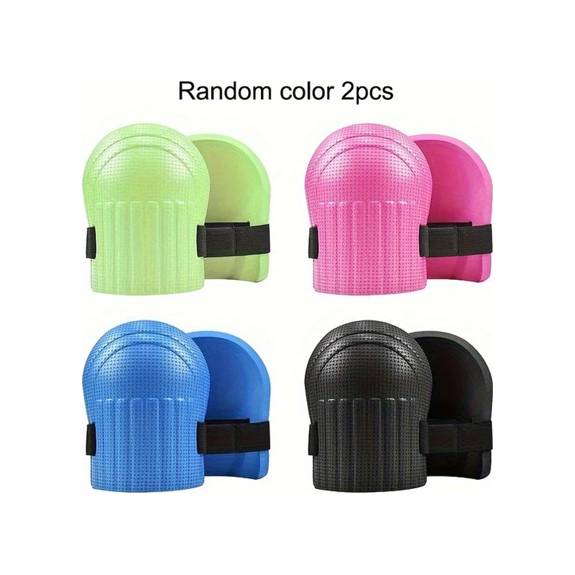 Fochsia 1 Veya 2 Adet Rahat Köpük Dizlik - Bahçe, Temizlik Ve Spor İçin - Yetişkinler İçin Rastgele Renk Rastgele Renk