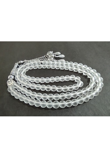 99'lu Namaz Tesbihi - Kuvars Doğal Taş Tesbih