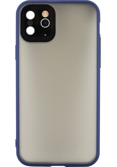 Nettech iPhone Uyumlu Xs Max Matte Frame Seri Arka Koruma