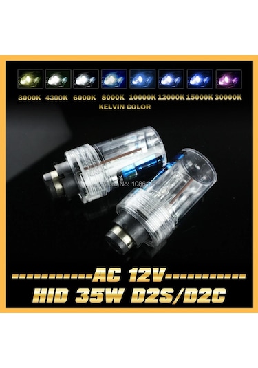 Wagenburg D2S 8000Kelvin Xenon Ampül Takimi