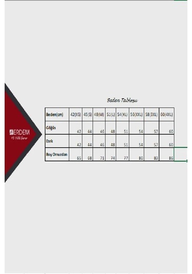 Erdem Erkek Ribana Klasik Askılı Atlet 1110 - 6 Adet 001