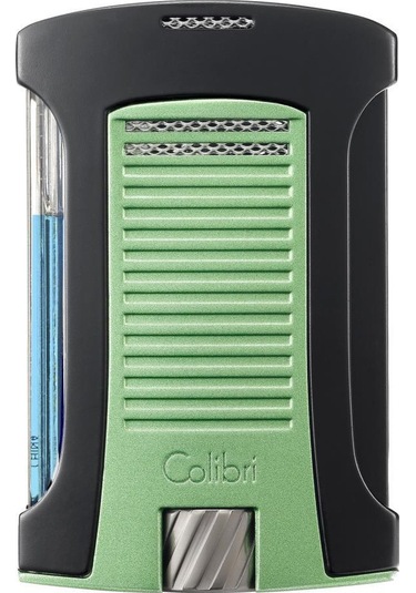 Colibri Daytona Tek Torch Metalik Yeşil-siyah Puro Çakmağı
